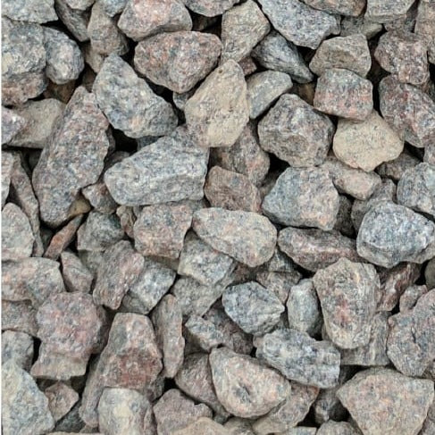 20mm Pink Granite Chippings Newark | Loose Tipped