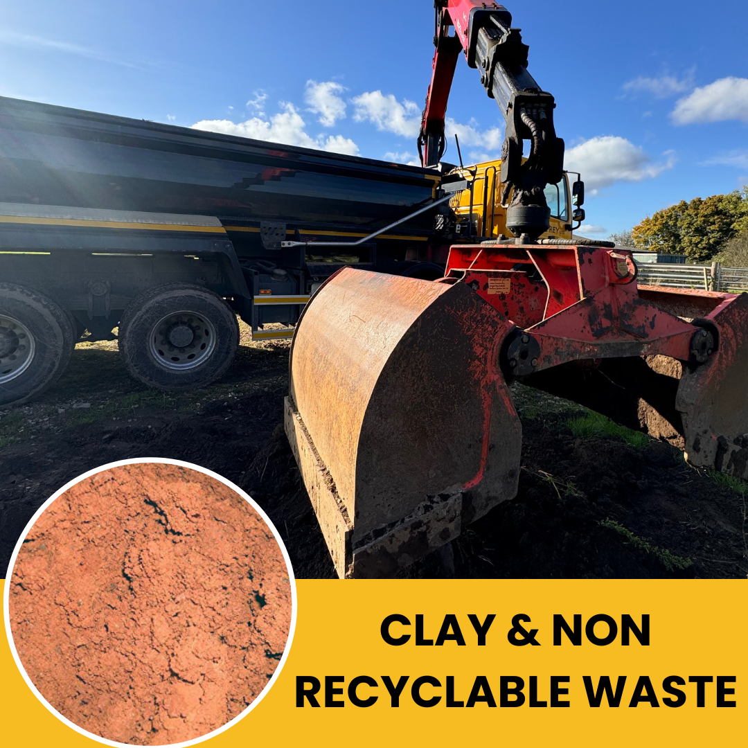 Clay & Non Recyclable Grab Lorry Hire Newark